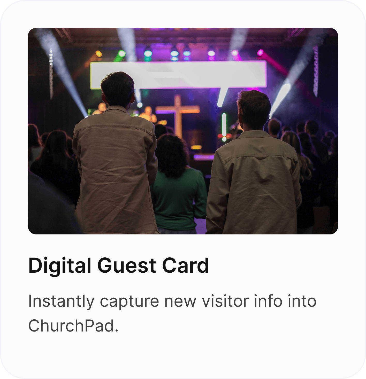ChurchPad Tap giving card