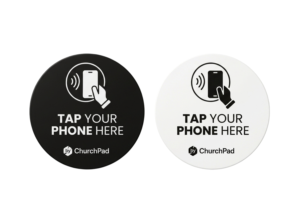Round ChurchPad Tap hardware